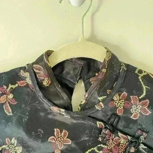 VINTAGE y2k 90s Rachel green maxi dress whimsigoth dark fairy gothcore - Picture 10 of 10